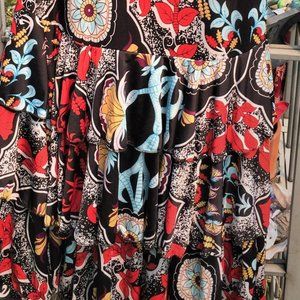 Reborn Ruffle-Bottom Tank Dress -  FITS SMALL-MEDIUM  Stretch Jersey